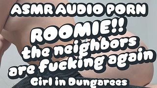 Slutty Roomie wants to show the neighbors who fucks louder | F4M ASMR Audio Porn Dirty Talk