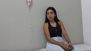 I accompany my friend to the doctor and afterwards we have sex in the car in a public parking lot