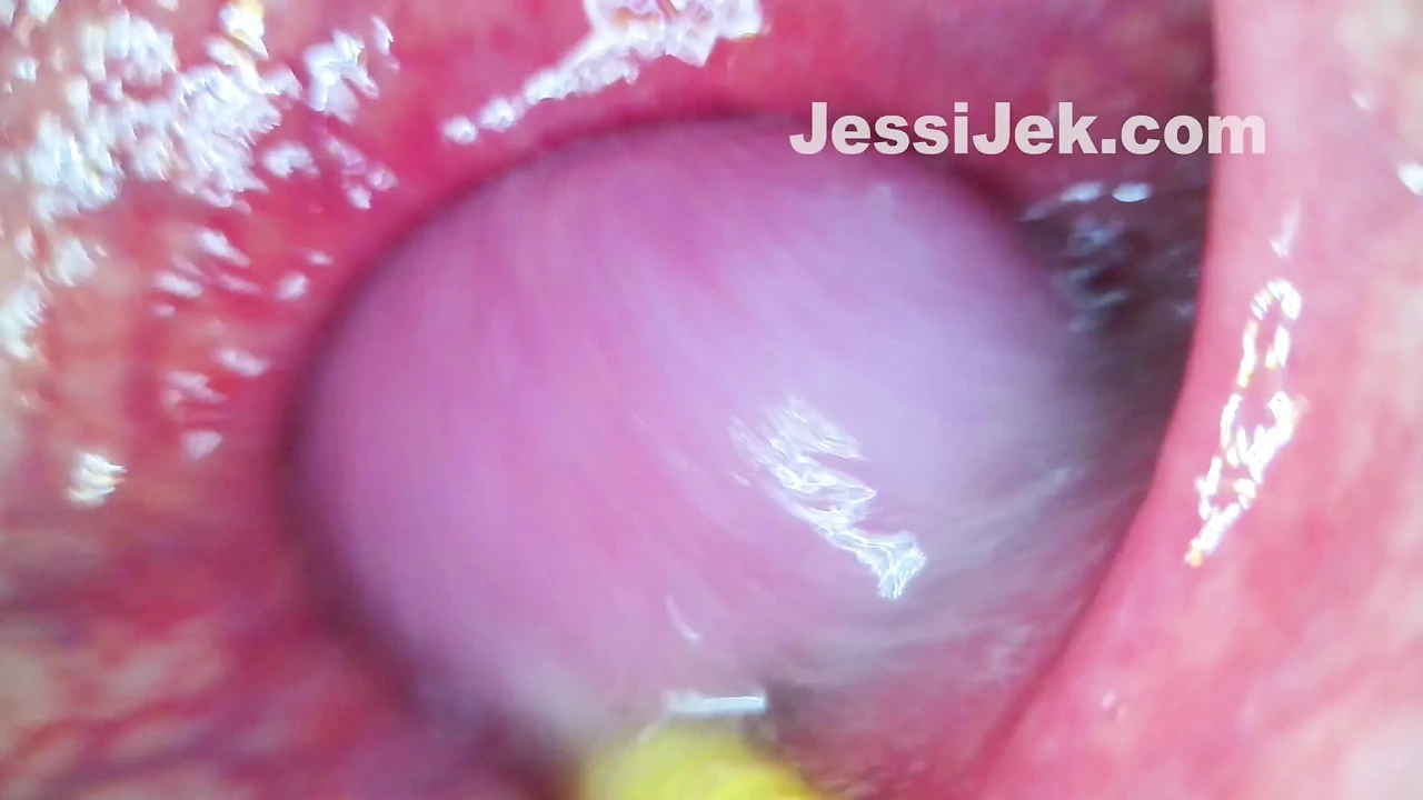 Plumber's Endoscope Stuk in My Ass Showed Hot Anal Creampie From Inside