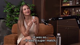 HottiesTwo's FIRST Podcast! - How we met and started our career & answering your questions! (English subs) | SFW
