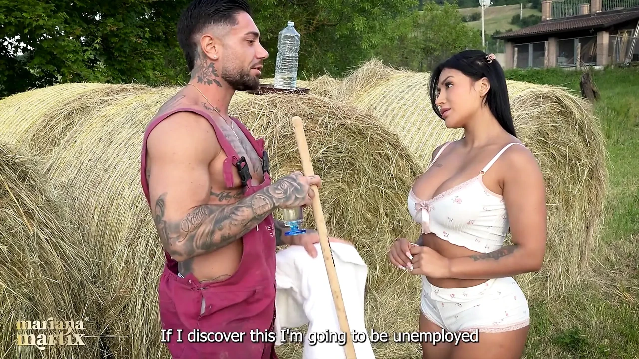 Latina Cuckold Fucks Her Farmer Outdoors Before Her Husband Arrives - Mariana Martix & Dandy Love