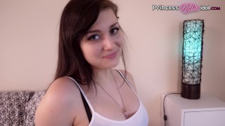 VIRTUAL SEX IMPREGNATION GIRL NEXT DOOR BRUNETTE POV BREEDING - ELLIE IDOL