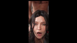 Pretty stepsister’s slutty face till I fuck her