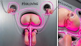 Gloryhole box. I shove whatever I want into her pussy and anal. She cums nonstop - pinkloving