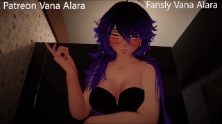 Step sis catches you jerking it so she helps you out