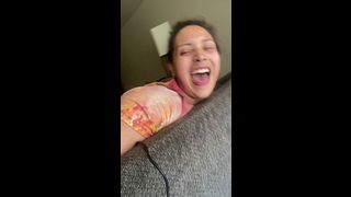 Risky Cheating Roommate Gets Walk-in scared while fucking her neighbor