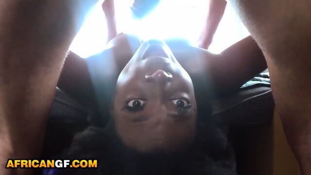 Sexy Natural Tits Black Hottie RAMMED ROUGH By Big White Cock American