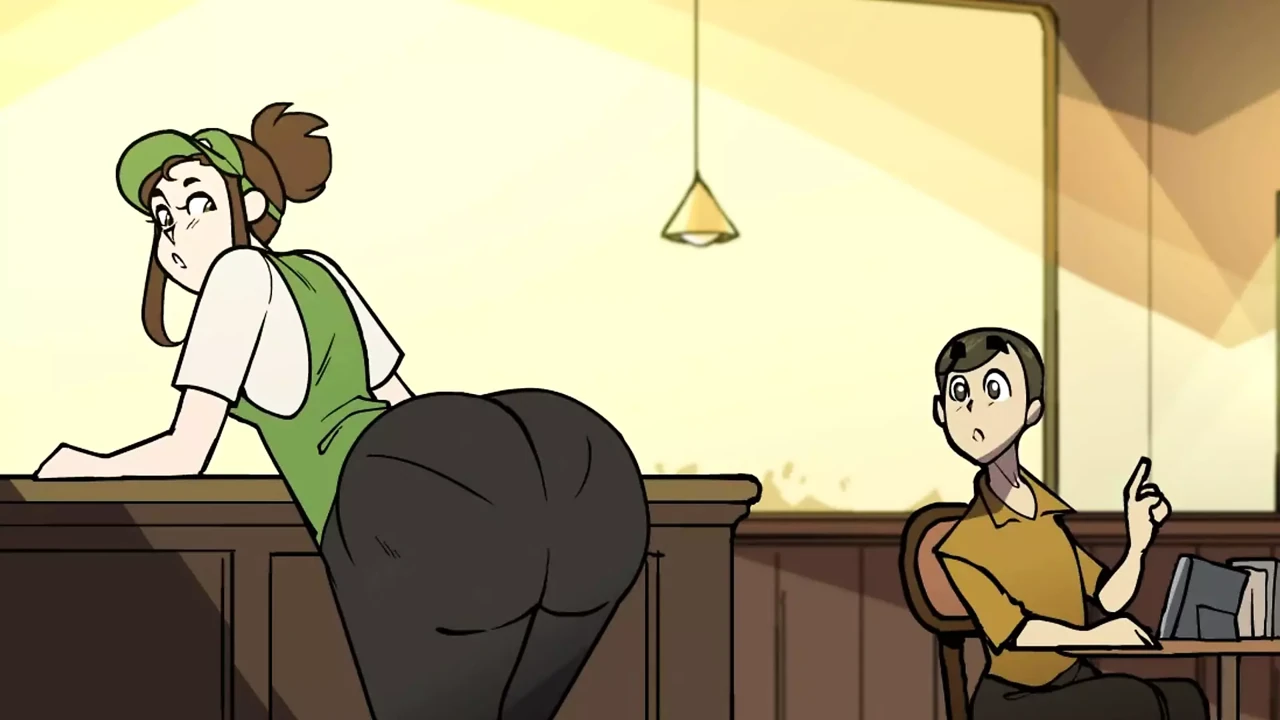 Chubby Barista MILF with Giant Lactating Boobs - 3D Cartoon Parody HQ