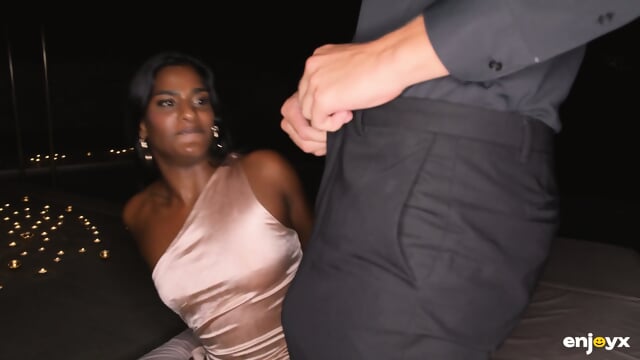 Indian Princess Kneels For Big White Dick - Suraya Ndia