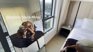 BIG ASS QUEEN TREATING HER DILDO LIKE A QUEEN [DEEPTHROAT]