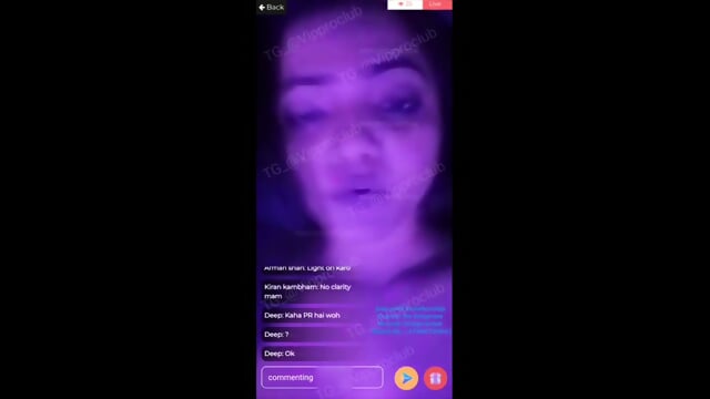 Bharthi Jha Fucking Live