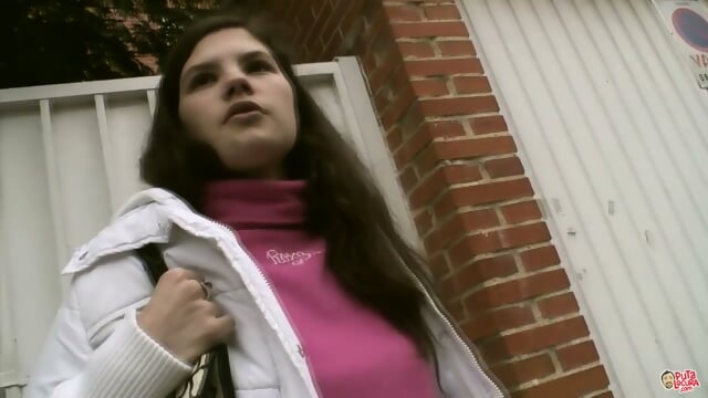 Young Brunette Fucking A Stranger