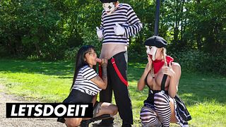 Sexy Street Mimes