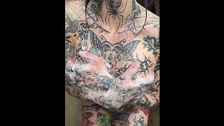 soapy shower shenanigans