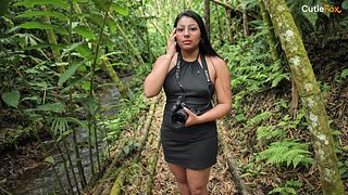 Amateur Couple Caught Having Sex Outdoors - She Didn't Care