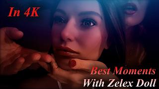 The Juiciest Scenes' Compilation with our Favourite Cumslut, Zelex Torso Doll, While Waiting for the Arrival of the Full Body Zelex Doll to Play With