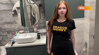 Big ass stepsister fucked in the toilet