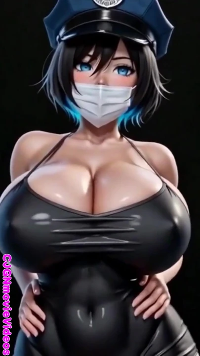 Just a police officer bounce ass, Ai animation | Clip 1