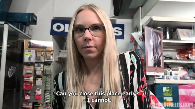 Busty Milf Of Store Has Anal Sex With Her Client For Money - Florane Russell