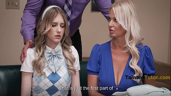 Perverted Principal Punishes Whistle Blower &amp; Her Stepmom For Exposing Him | TaintedTutor