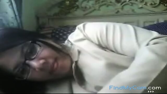 Indonesian MILF Plays with Her Big Boobs on Webcam