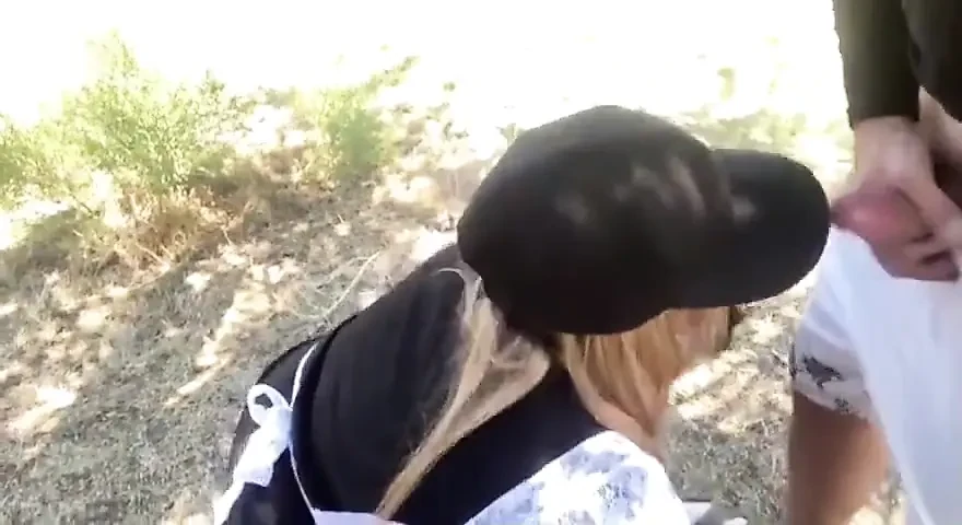 Stepfather Took His Graduate Stepdaughter to the Forest and Taught Her to Suck and Fuck, Because She Is Already 18
