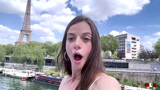 Stopped Him for a Picture… Left with a Cumwalk in Paris - KLX
