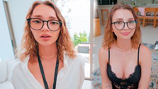 Realtor Was Showing A Villa, But Something Went Wrong And She Jumped On My Dick