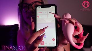 Tina Slick I Cumming So Hard On My App Controlled Vibe I Honey Play Box