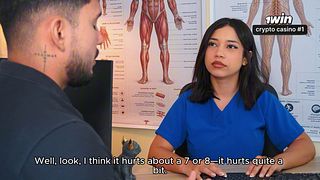 The doctor didn't stop me from fucking her in the mouth - SofiBecker