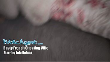 Sexy FRENCH MILF cheats on her Husband - Public Agent