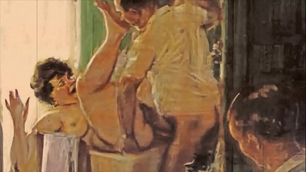 vintage erotic illustration