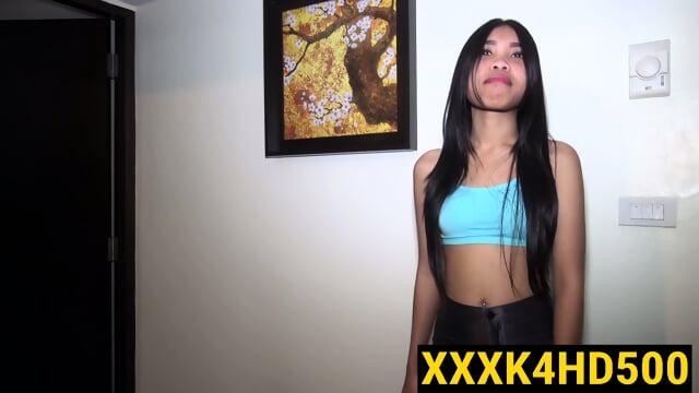 Cute Petite Thai Girl. Nice Small Tits And Nice Facial
