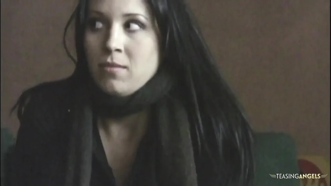 Instead of filling up her car the brunette gets seduced and led home to bang