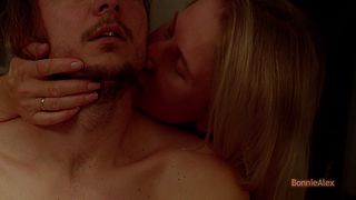 Ear teasing and slow strokes brought him right to the edge