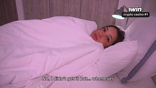 My roommate had nightmares and doesn’t want to be alone tonight.