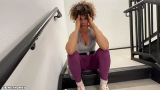 Sad Stepmom Seduces Stranger