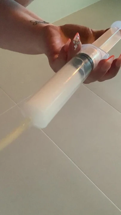 Pumped full of cum