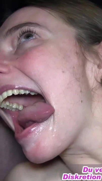 German teen swallows cum and piss in swinger club | Clip 1