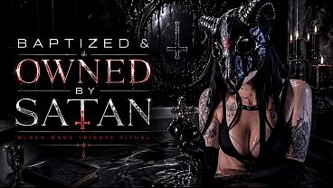 Baptized & Owned by Satan – Black Mass Tribute Ritual - Religious - Goth Girl - Big tits - financial domination - findom joi - super villain