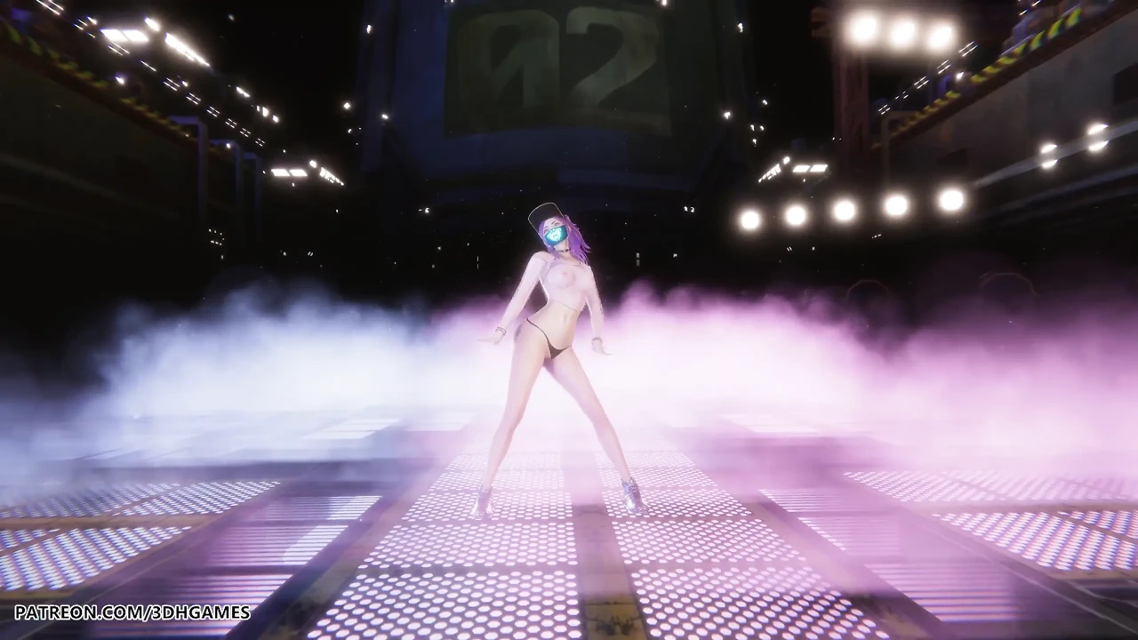 Mmd Lisa - Futw Akali Sexy Striptease League of Legends Hentai Uncensored 4K 60fps