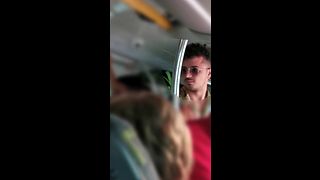 I see a guy on the bus and I decide to fuck him, I follow him, I introduce myself and invite him to my house