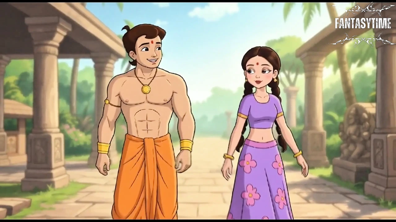 Bheem fucked chutki at the jungle