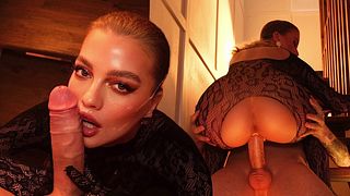 Luxury Fucktoy Drowned In Cum