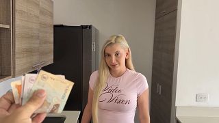 I fucked my shy latina maid