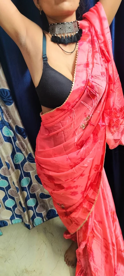 Indian girl in saree show