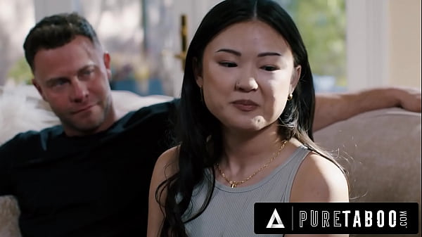 PURE TABOO Shocked Lulu Chu Discovers BDSM Sex Tape From Neighbors Seth &amp; Kimmy Kimm