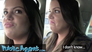 Public Agent - student REALLY NOT SURE about this creampie and outside sex