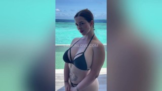 Larkin Love Black Bikini Slut