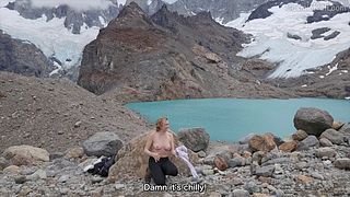 Busty Girl Flashing on Extreme Hike Trails | Nudist Vlog